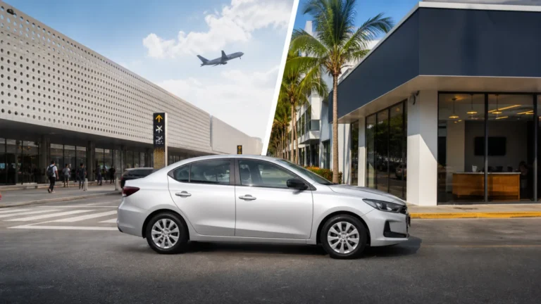 Renta de auto en aeropuerto o ciudad: cuál conviene